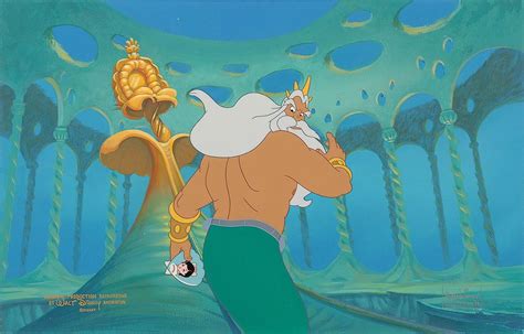 King Triton Keymaster Background Set Up From The Little