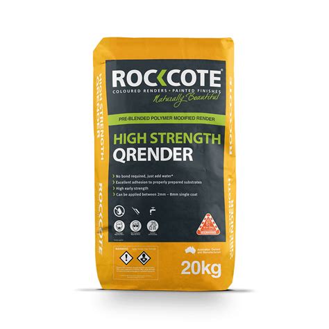rockcote quick render high strength  reliable surfaces