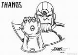 Thanos Guantelete Gauntlet Infinito Marvel Svg Dibujosonline Dxf Ws Colorings Categorias sketch template