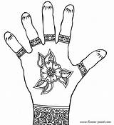 Henna Hand Designs Sketches Voorbeelden Mehandi sketch template