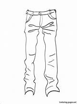 Skinny Jeans sketch template