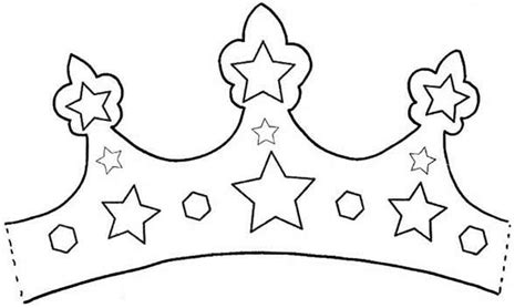 fabulous royal princess crown coloring page netart