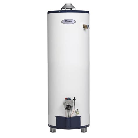 shop whirlpool  gallon  year residential short liquid propane water heater  lowescom