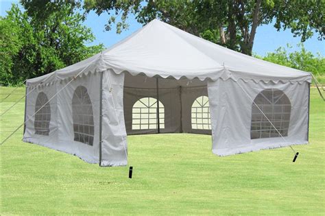 white pvc pole tent canopy