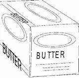 Butter Dairy Coloring Pages sketch template