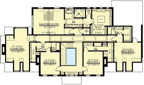 exclusive colonial house plan   level bedrooms chp architectural designs
