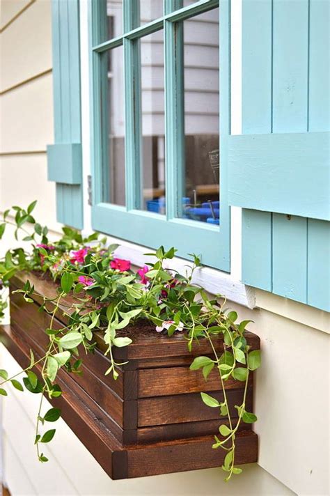 wonderful diy window box planters home design  interior