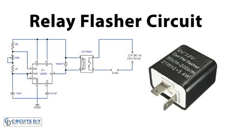 wiring diagram  flasher relay wiring digital  schematic