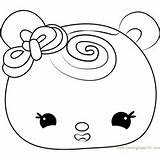 Noms Berry Wendy Swirl Coloringpages101 Wanda sketch template