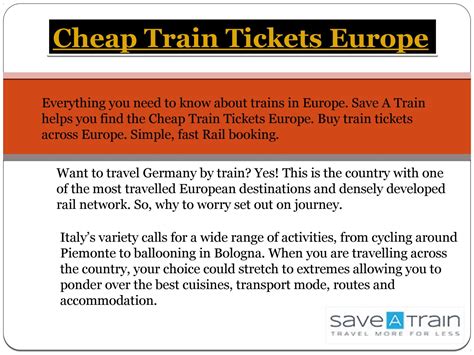 cheap train  europe  saveatrainnz issuu