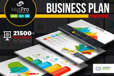 business plan powerpoint  template  master bundles