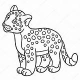 Jaguar Gepard Animales Spotted Besuchen Vorlagen sketch template