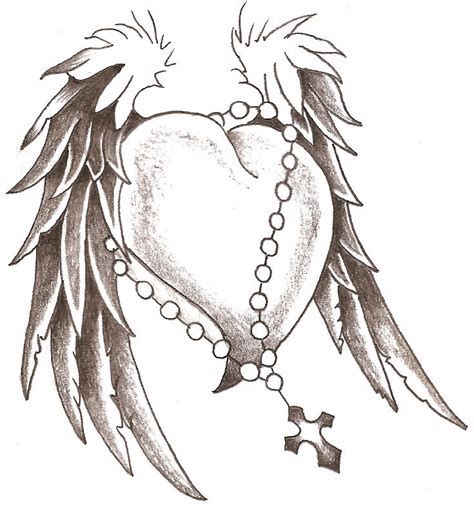 heart  wings clipartsco
