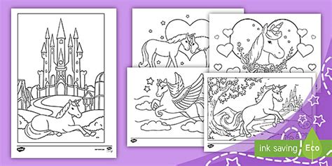 unicorn pictures  print colouring pages teacher