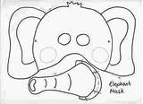 Elefante Mascara Bmg sketch template