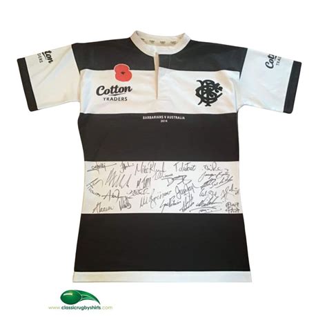 world rugby shirts  barbarians  vintage jerseys
