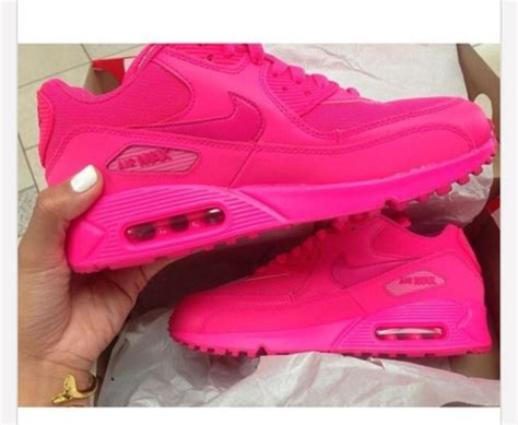 Shoes Hot Pink Nike Airmax 90 Hyperfuse Wheretoget