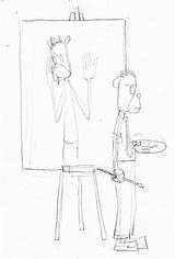 Schiele Egon Sketch sketch template