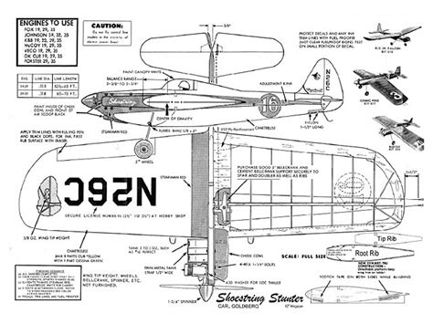 outerzone open listing   vintage model aircraft plans  links