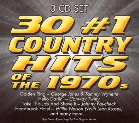 30 1 country hits of the 1970s various artists songs