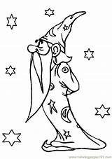 Coloring Pages Magic Kids Wizard Witch Color Sheets Medieval Printable Wizards Witches Fantasy Colouring Drawing Fairy Merlin Book Sheet Cartoon sketch template