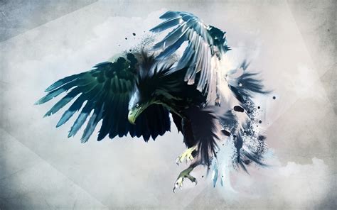 eagle artwork digital art wallpapers hd desktop  mobile backgrounds