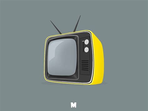 yellow tv tv yellow tv design