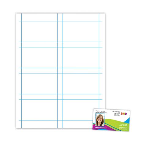 blank business card template printable printable templates