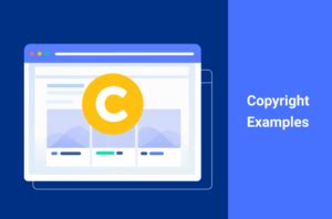 copyright examples   write  copyright notice termly