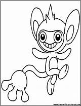 Aipom Coloring Fun Pages sketch template