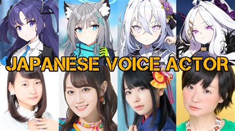 blue archive japanese voice actor list youtube