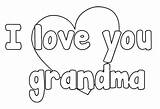 Grandma Mothers sketch template