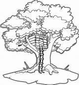 Tree Coloring House Magic Pages Treehouse Colouring Book Printable Drawing Print Kids Biz Books sketch template