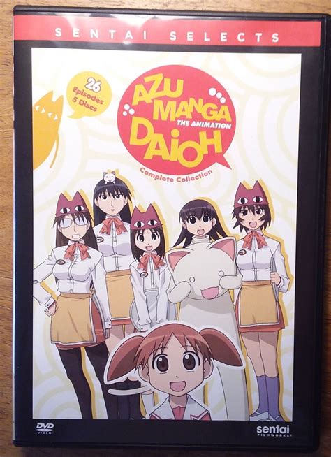 Azumanga Daioh Complete Anime Collection Brand New 5 Dvd Set Sentai