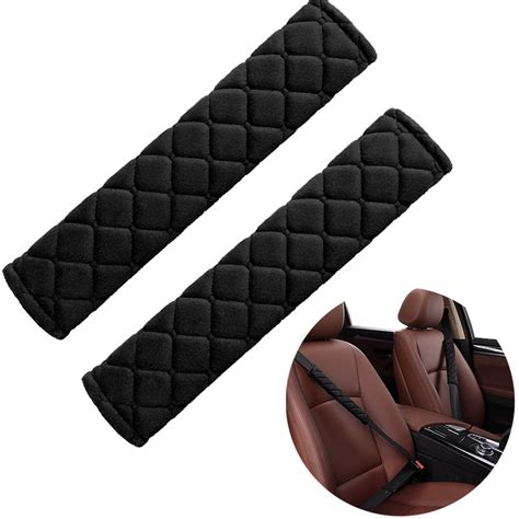 amgra universal car seat belt pads cover seat belt shoulder strap covers harness pad  car