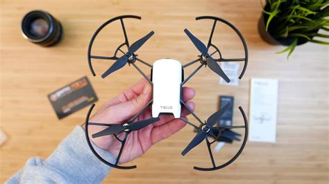 dji tello ryze tech drone unboxing  setup  youtube