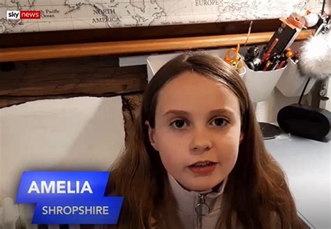 amelia makes national tv appearance bridgnorth endowed school