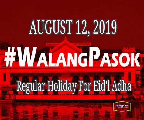 pres duterte declares eidl adha holiday  aug  philippines report