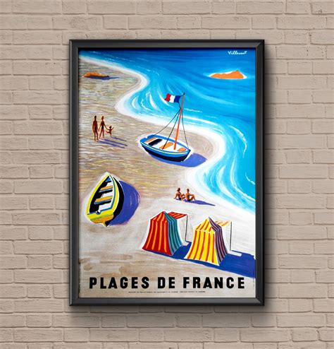 france travel poster french travel poster travel print travel art