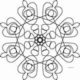 Mandala Coloring Shape Style Wecoloringpage Pages sketch template