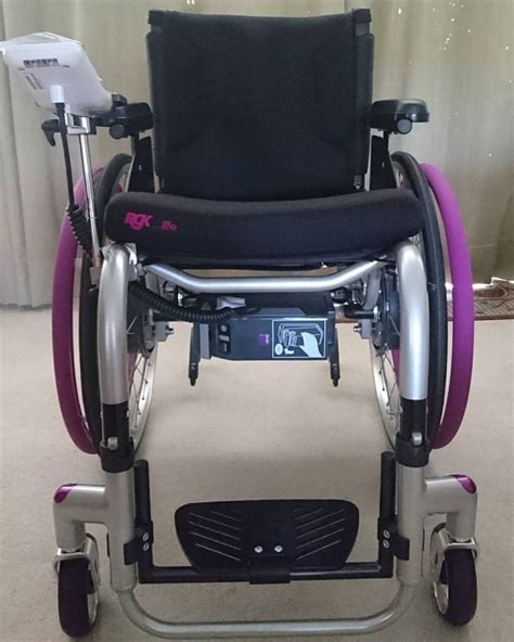 alber  fix mounted sideways wheelchair purple  adventures