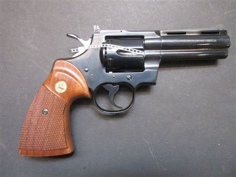 colt python revolver  mag  barrel unfired  leaving factory dom