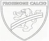 Frosinone Calcio Pages Logos Serie Italian Team Coloringpagesonly Coloring Soccer Clubs sketch template