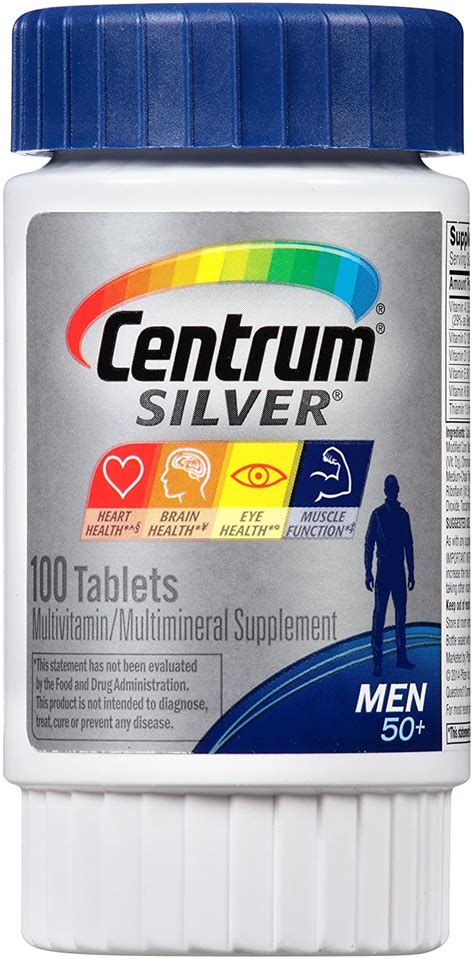 centrum silver multivitamins  men   tablets wwwkimoliamarketcom