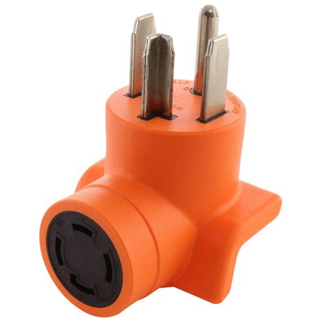 ac works dryer outlet adapter  prong dryer  p plug   prong locking  amp