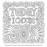 Coloring Joy Choose Mcardle Thaneeya Today Pages Sheets sketch template