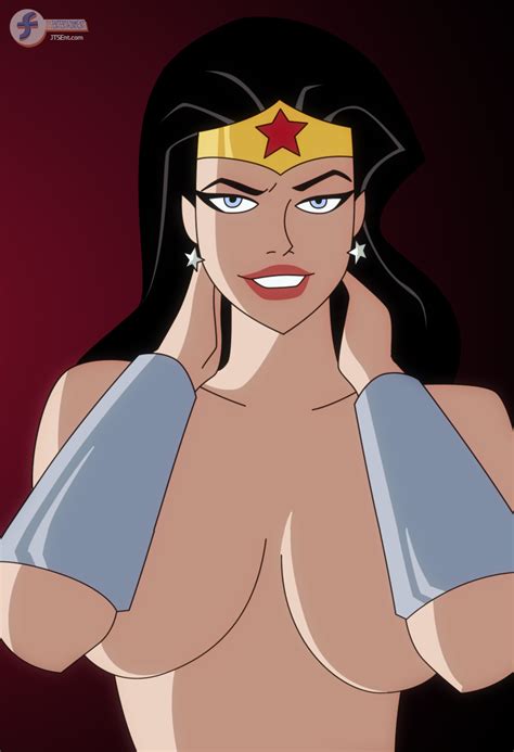 diana boobs wonder woman justice league all for bruce wondy and bats superheroes