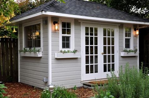 room guest house outdoor love pinterest cottage garden sheds backyard sheds