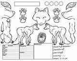 Sheet Wolf Ref Reference Template Coloring Fursuit Fursona Pages Cat Sheets Drawing Base Furry Use Feral Deviantart Bases Color Popular sketch template