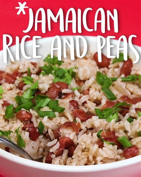 Jamaican Rice And Peas Rice And Peas Jamaican Rice And